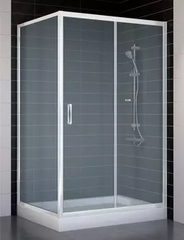 Душевой уголок Vegas Glass ZP+ZPV 110*90 01 10 стекло сатин, 110x90