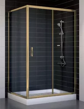 Душевой уголок Vegas Glass ZP+ZPV 110*90 05 01 стекло прозрачное, 110x90