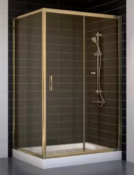 Душевой уголок Vegas Glass ZP+ZPV 110*90 05 05 стекло бронза, 110x90