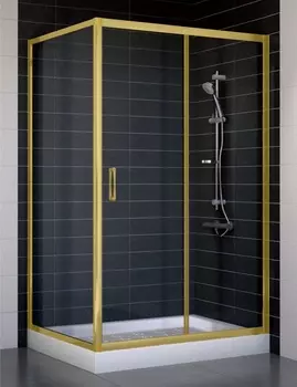 Душевой уголок Vegas Glass ZP+ZPV 110*90 09 01 стекло прозрачное, 110x90