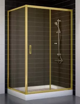 Душевой уголок Vegas Glass ZP+ZPV 110*90 09 05 стекло бронза, 110x90