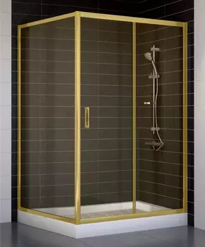 Душевой уголок Vegas Glass ZP+ZPV 120*100 09 05 стекло бронза, 120x100