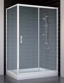 Душевой уголок Vegas Glass ZP+ZPV 120*70 01 02 стекло шиншилла, 120x70