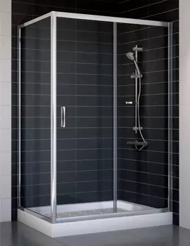 Душевой уголок Vegas Glass ZP+ZPV 120*70 08 01 стекло прозрачное, 120x70