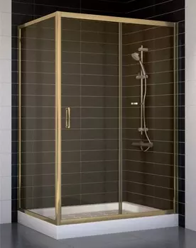 Душевой уголок Vegas Glass ZP+ZPV 120*80 05 05 стекло бронза, 120x80