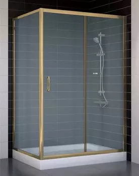 Душевой уголок Vegas Glass ZP+ZPV 120*80 05 10 стекло сатин, 120x80