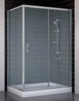 Душевой уголок Vegas Glass ZP+ZPV 120*80 07 10 стекло сатин, 120x80