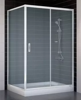 Душевой уголок Vegas Glass ZP+ZPV 120*90 01 10 стекло сатин, 120x90