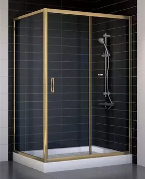 Душевой уголок Vegas Glass ZP+ZPV 120*90 05 01 стекло прозрачное, 120x90