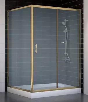 Душевой уголок Vegas Glass ZP+ZPV 130*100 05 10 стекло сатин, 130x100