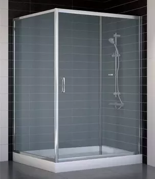 Душевой уголок Vegas Glass ZP+ZPV 130*100 08 10 стекло сатин, 130x100