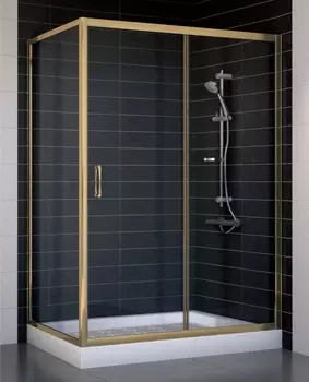 Душевой уголок Vegas Glass ZP+ZPV 130*70 05 01 стекло прозрачное, 130x70