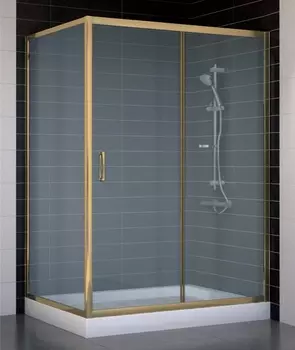 Душевой уголок Vegas Glass ZP+ZPV 130*90 05 10 стекло сатин, 130x90