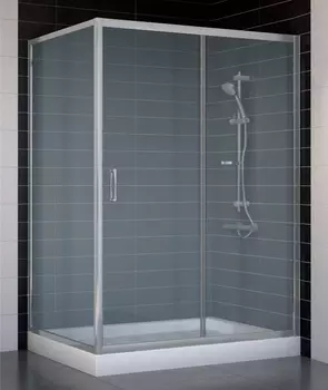 Душевой уголок Vegas Glass ZP+ZPV 130*90 07 10 стекло сатин, 130x90