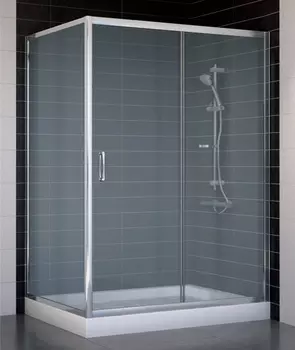 Душевой уголок Vegas Glass ZP+ZPV 130*90 08 10 стекло сатин, 130x90