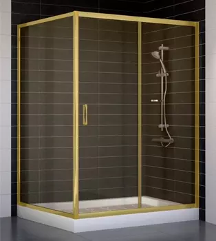 Душевой уголок Vegas Glass ZP+ZPV 140*100 09 05 стекло бронза, 140x100