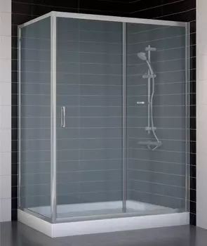 Душевой уголок Vegas Glass ZP+ZPV 140*70 07 10 стекло сатин, 140x70