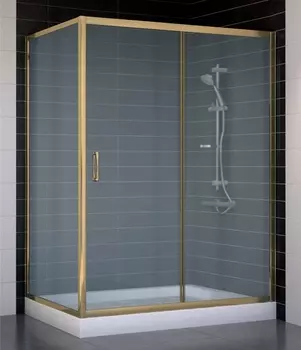 Душевой уголок Vegas Glass ZP+ZPV 140*80 05 10 стекло сатин, 140x80