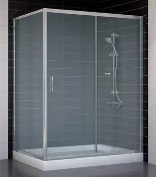 Душевой уголок Vegas Glass ZP+ZPV 140*90 07 10 стекло сатин, 140x90