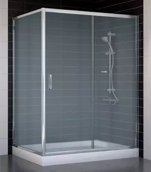 Душевой уголок Vegas Glass ZP+ZPV 140*90 08 10 стекло сатин, 140x90