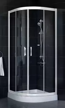 Душевой уголок Vegas Glass ZS 0080 01 01 стекло прозрачное, 80 ZS 80 01 01