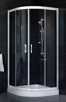 Душевой уголок Vegas Glass ZS 0100 01 01 стекло прозрачное, 100 ZS 100 01 01