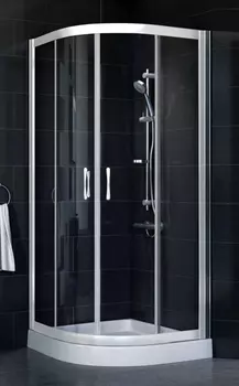 Душевой уголок Vegas Glass ZS-F 80*100 01 01 стекло прозрачное, 80х100 ZS-F 100*80 01 01