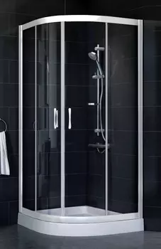 Душевой уголок Vegas Glass ZS-F 80*120 01 01 стекло прозрачное, 80х120 ZS-F 120*80 01 01