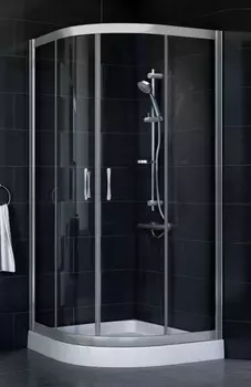 Душевой уголок Vegas Glass ZS-F 80*120 07 01 стекло прозрачное, 80х120 ZS-F 120*80 07 01