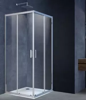 Душевой уголок Vincea Alpha VSS-3AL900CL 90x90х190 профиль хром, стекло прозрачное