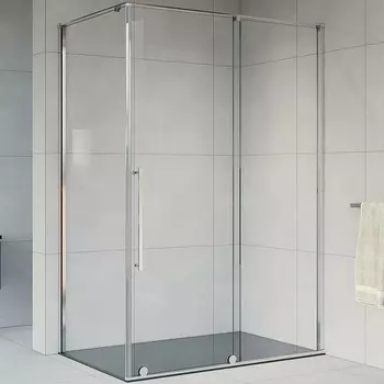 Душевой уголок Vincea Arno VSR-1A9012CL 120х90х200 профиль хром, стекло прозрачное