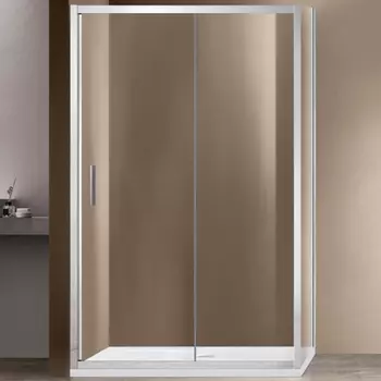 Душевой уголок Vincea Garda VSR-1G1016CL 160х100х190 профиль хром, стекло прозрачное