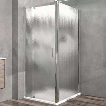 Душевой уголок Vincea Intra VSR-1I901080CH 100х80х190 профиль хром, стекло рифленое