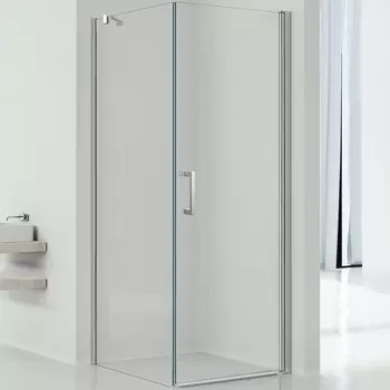 Душевой уголок Vincea Orta VSR-1O8080CL 80х80х190 профиль хром, стекло прозрачное