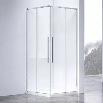 Душевой уголок Vincea Slim-N VSS-4SN8010CL 100x80, профиль хром