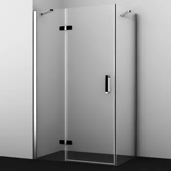 Душевой уголок Wasserkraft Aller Black 10H06LBLACK 120x80 см
