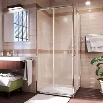 Душевой уголок Wasserkraft Main 41S19 100x100 см с поддоном