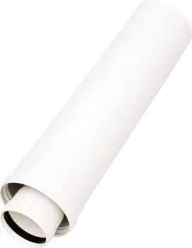 Дымоход Ariston 3318094 удлинение 80/125 мм (высота: 0,5 м), с центрирующей пружиной