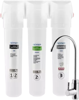 Фильтр Гейзер Смарт Био 511 для мягкой воды, с краном /66030