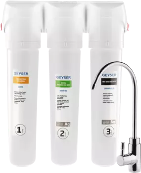 Фильтр Гейзер Смарт Био 521 для жесткой воды, с краном /11056