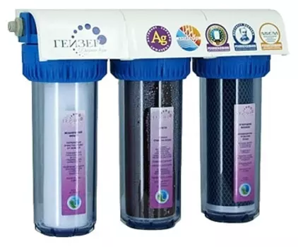 Фильтр Гейзер ЗИ с краном /66037