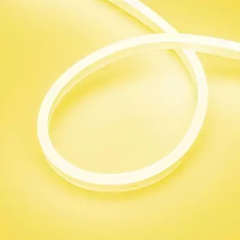 Гибкий неон Arligh 10W/m 120LED/m 2835SMD желтый 5M AURORA-PS-A120-16x8mm 24V Yellow 036694 /036694