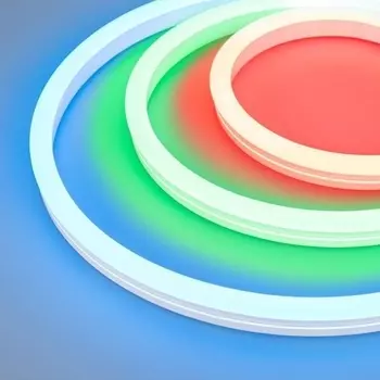 Гибкий неон Arlight 12W/m 84LED/m 5060SMD разноцветная 5M Moonlight-5000S-Side-5060-84-24V RGB 029800 /029800