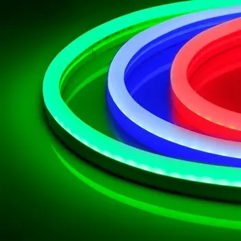 Гибкий неон Arlight 8W/m 72LED/m 5060SMD разноцветный 50M ARL-Neon-2617-Side 24V RGB 030873 /030873