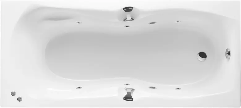 Гидромассаж Excellent Canyon Soft хром