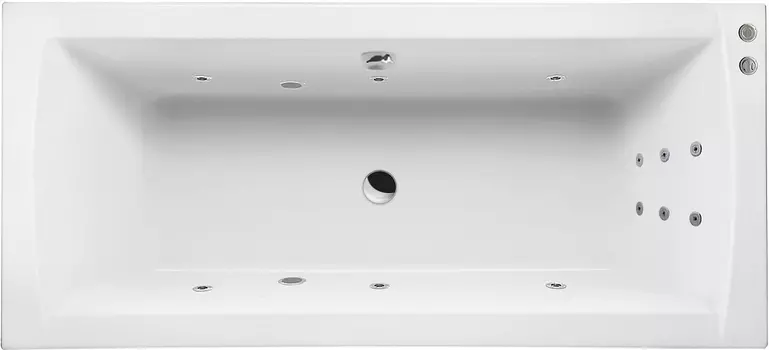 Гидромассаж Excellent Crown II Line хром