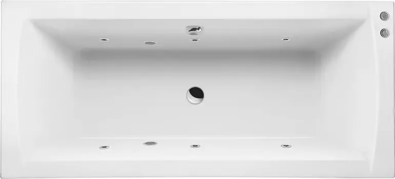 Гидромассаж Excellent Crown II Soft хром