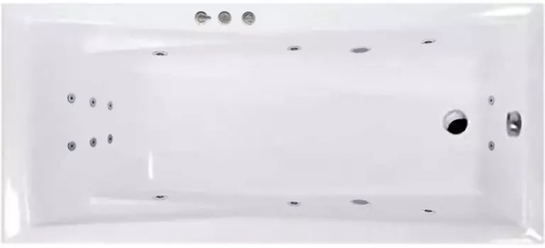 Гидромассаж Excellent Palace Smart хром