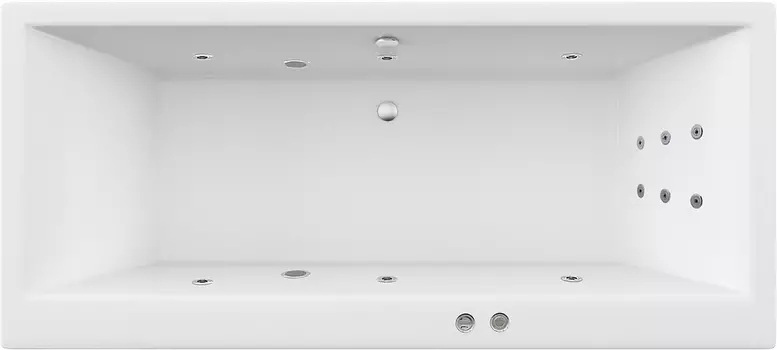 Гидромассаж Excellent Pryzmat Lux Line хром