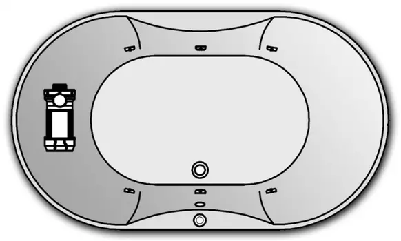 Гидромассаж Kolpa San Gloriana Standart (массаж: боковой)
